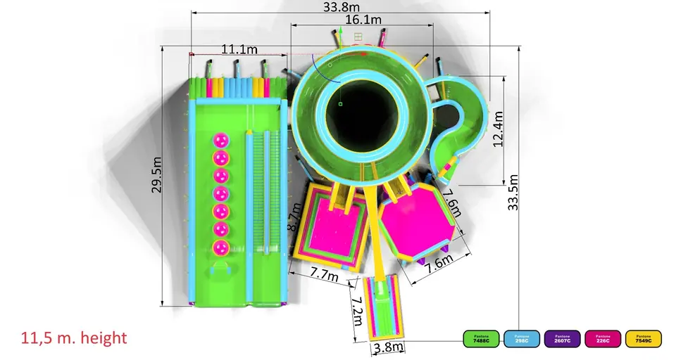 Playground Standard Startup commercial inflatable playground