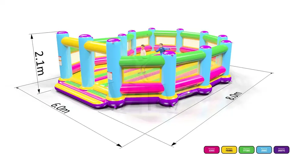 Playground XL Startup commercial inflatable playground