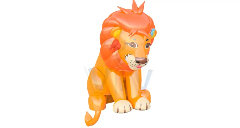 Playgroung Lion commercial inflatable playground