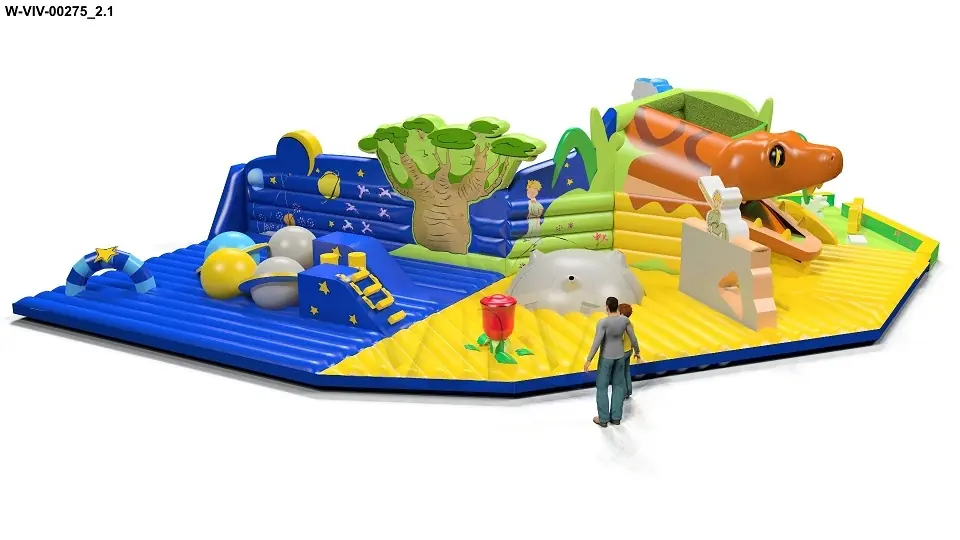 Playgroung Petit Prince commercial inflatable playground
