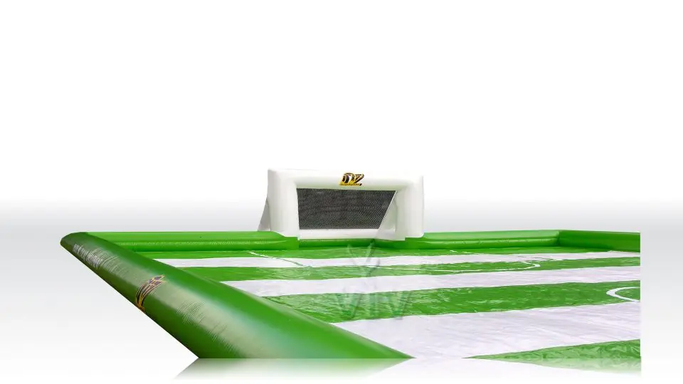 Water soccer 22 x 11 outside, welded commercial inflatable playing field