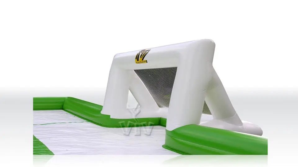 Water soccer 22 x 11 outside, welded commercial inflatable playing field