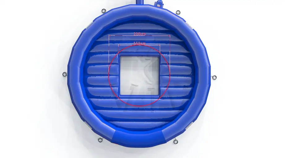 Air cushion for Rodeo commercial mechanical rodeo attraction