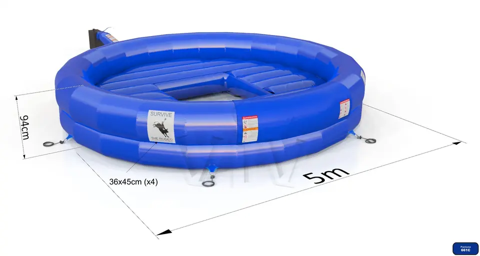 Air cushion for Rodeo commercial mechanical rodeo attraction