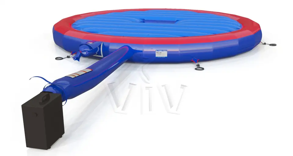 Air cushion for Rodeo 5 m commercial mechanical rodeo attraction