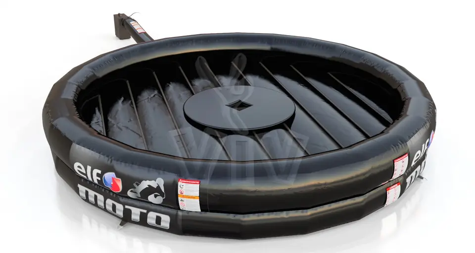 Air cushion for Rodeo BLACK commercial mechanical rodeo attraction