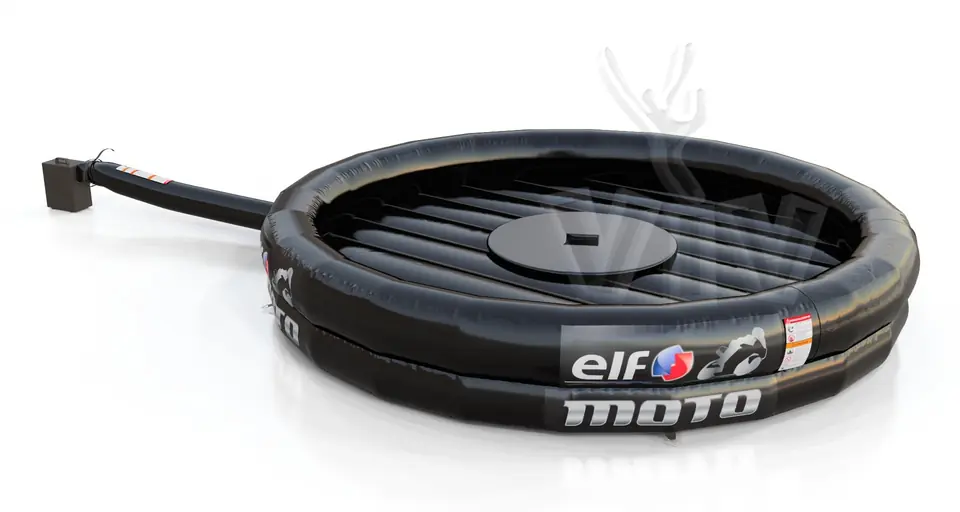 Air cushion for Rodeo BLACK commercial mechanical rodeo attraction