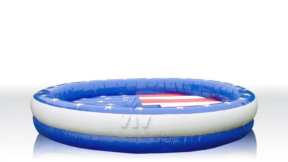 Air cushion for Rodeo Flag USA v.2 commercial mechanical rodeo attraction