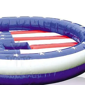 Air cushion for Rodeo Flag USA v.2 commercial mechanical rodeo attraction