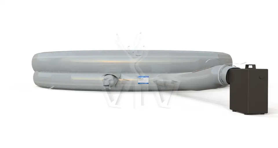 Air cushion for Rodeo (Grey) commercial mechanical rodeo attraction