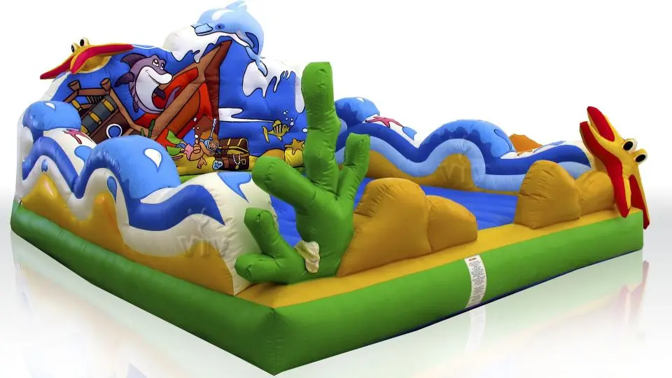 Air cushion for Rodeo Lost Treasure (with sponges) commercial mechanical rodeo attraction