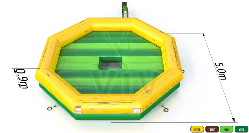 Air cushion for Rodeo Nampa Woodstock (for Rodeo Profiride, Texas, Classic) commercial mechanical rodeo attraction