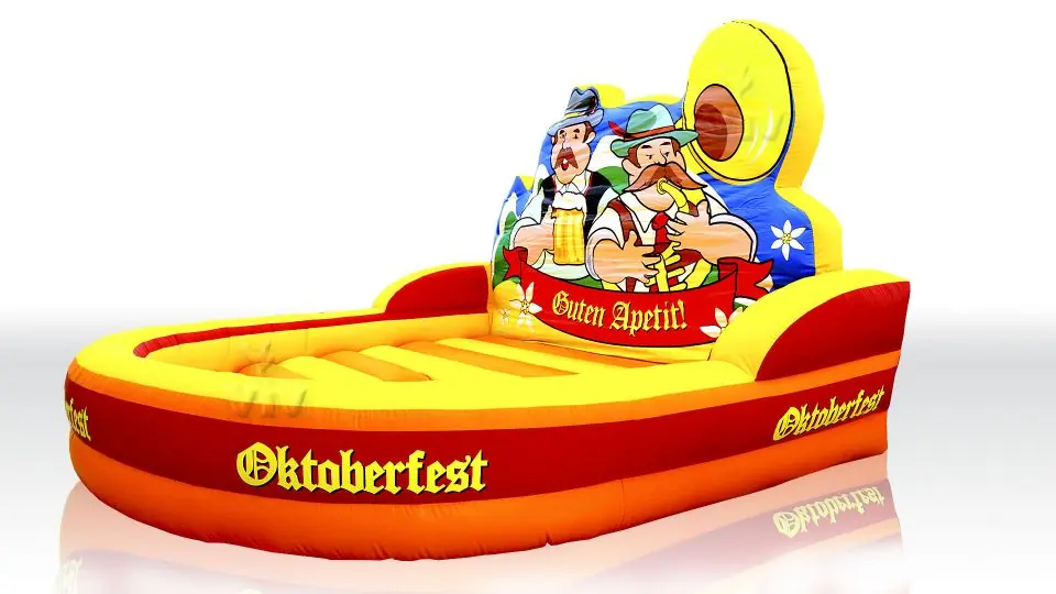 Air cushion for Rodeo Oktoberfest (with sponges) commercial mechanical rodeo attraction