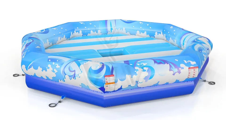 Air cushion for Rodeo Waikiki (with sponges) commercial mechanical rodeo attraction