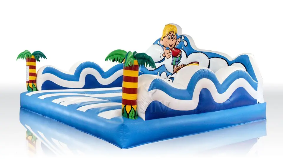 Air cushion for Rodeo Wave commercial mechanical rodeo attraction