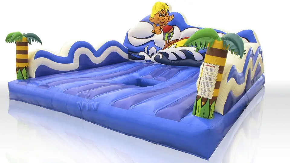 Air cushion for Rodeo Wave commercial mechanical rodeo attraction