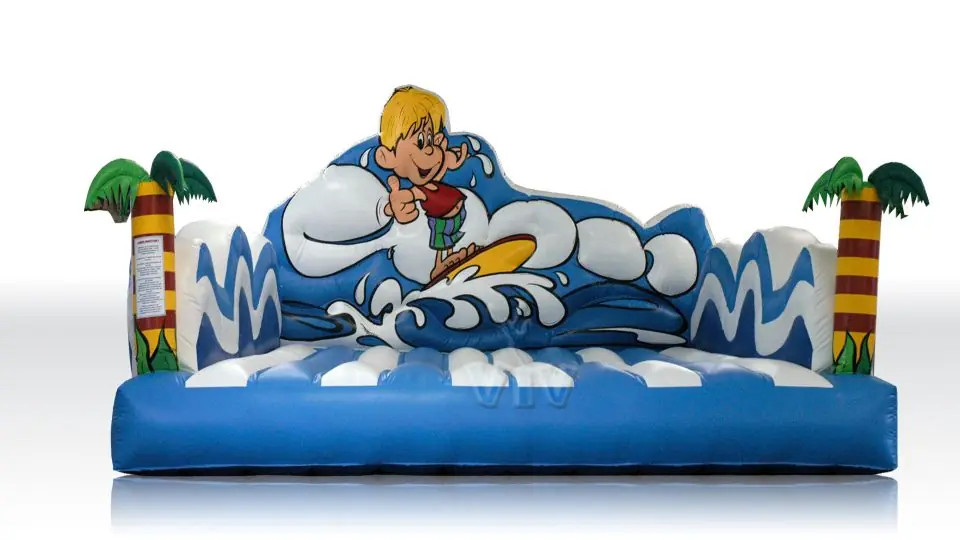 Air cushion for Rodeo Wave commercial mechanical rodeo attraction