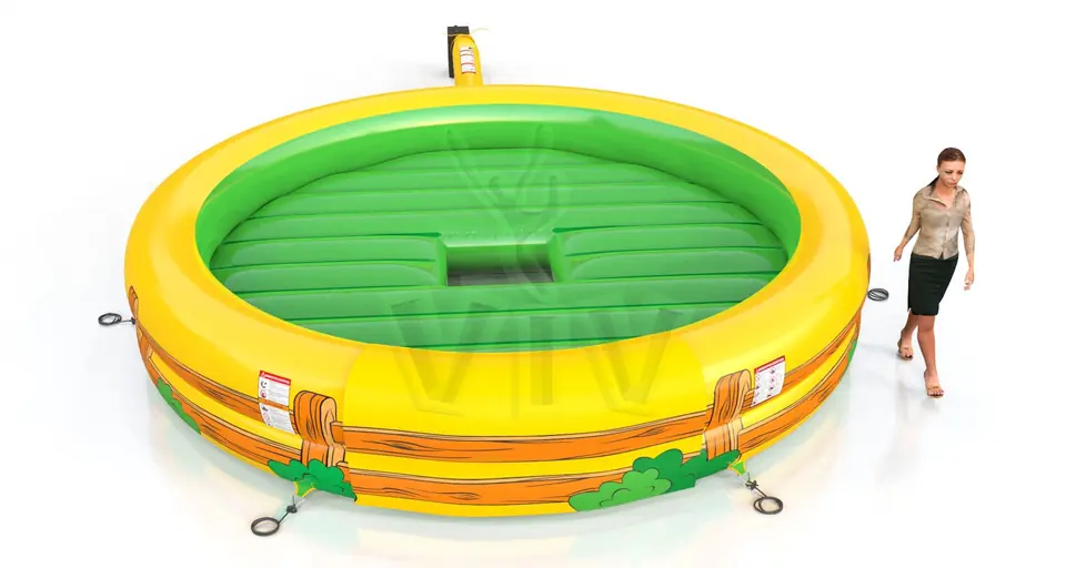 Air cushion for Rodeo (with sponges) commercial mechanical rodeo attraction