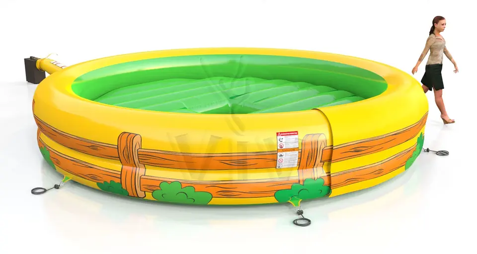 Air cushion for Rodeo (with sponges) commercial mechanical rodeo attraction