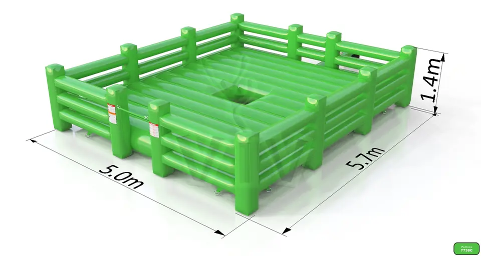 Air cushion for Rodeo (with sponges) commercial mechanical rodeo attraction