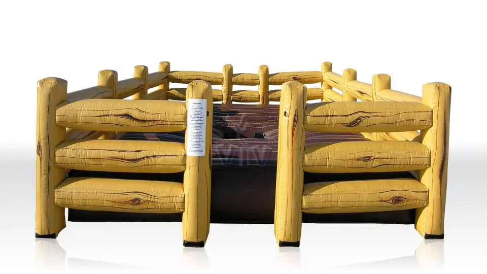 Parquet air cushion for Rodeo (with sponges) commercial mechanical rodeo attraction