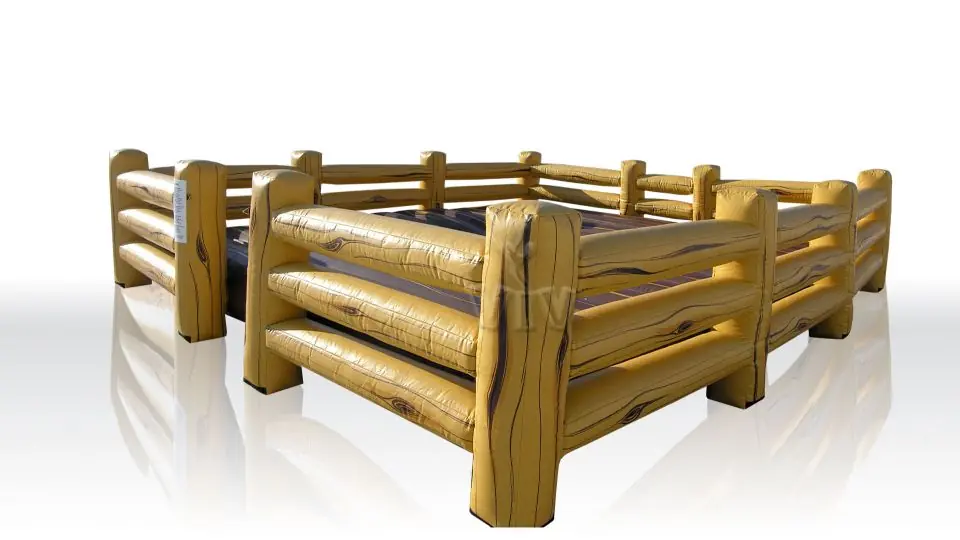 Parquet air cushion for Rodeo (with sponges) commercial mechanical rodeo attraction