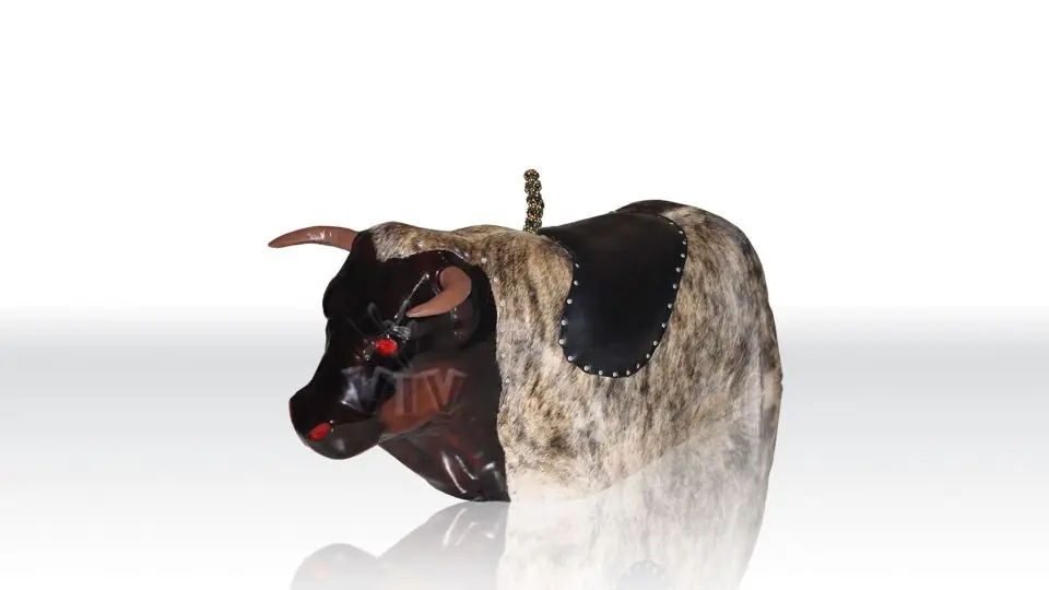 Rodeo Classic SET (with bull figure) commercial mechanical rodeo attraction