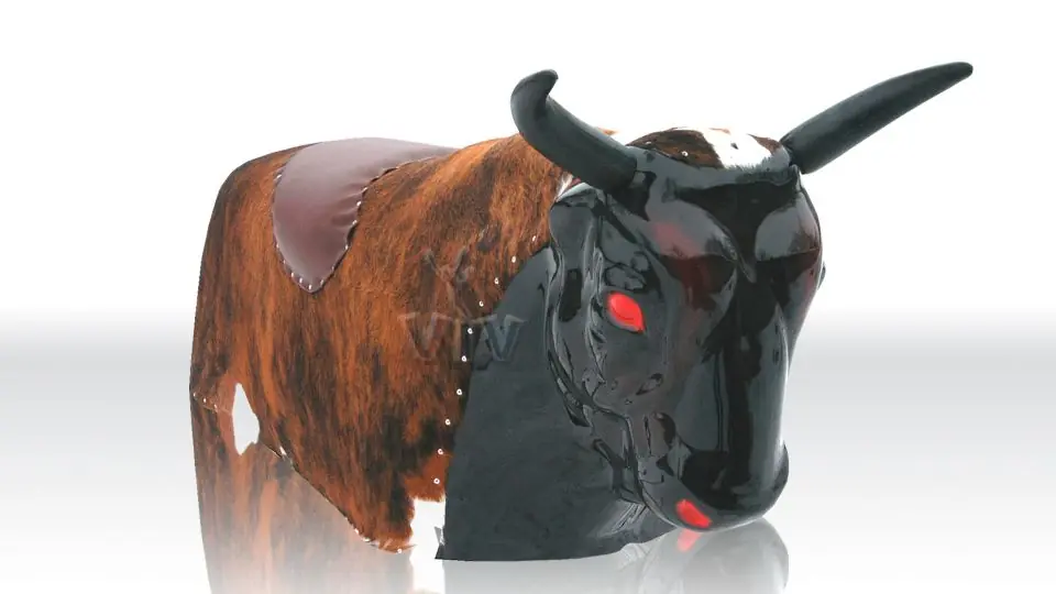 Rodeo Profiride SET (with bull figure) commercial mechanical rodeo attraction