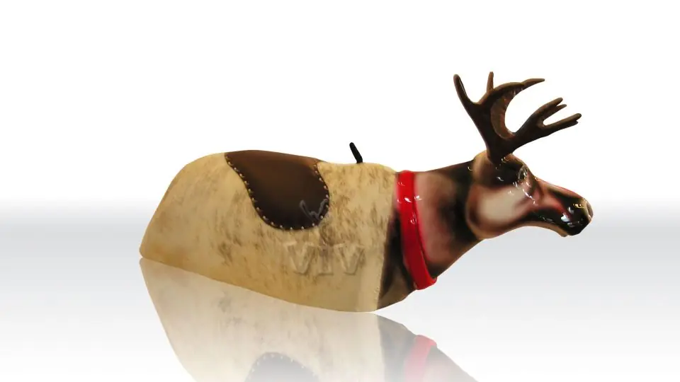 Rodeo Texas - Reindeer Figure for Adults commercial mechanical rodeo attraction