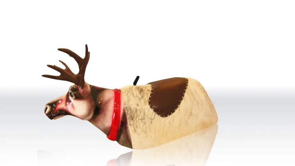 Rodeo Texas - Reindeer Figure for Adults commercial mechanical rodeo attraction