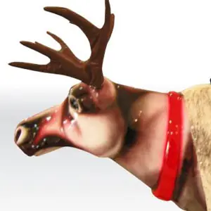 Rodeo Texas - Reindeer Figure for Adults commercial mechanical rodeo attraction