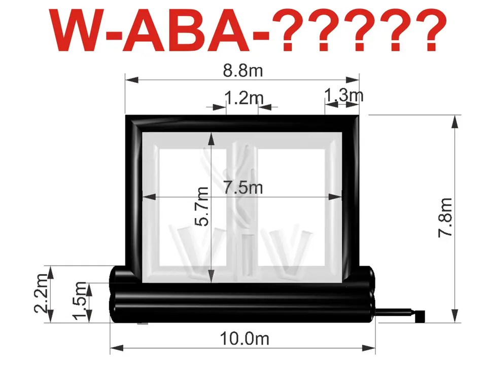 Screen Summer Cinema 7.5 x 7.5 m commercial promotional inflatable screen