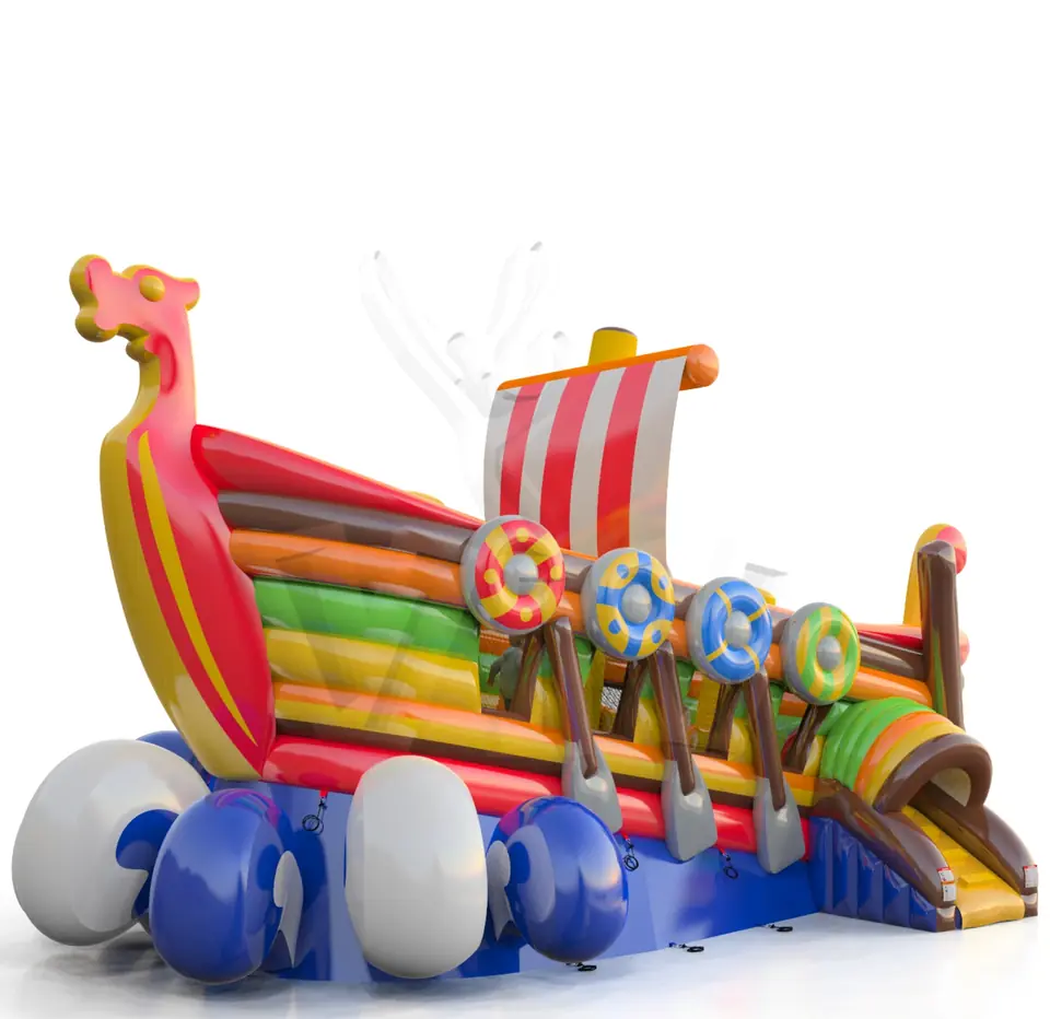 Drakkar Ship commercial inflatable ship attraction