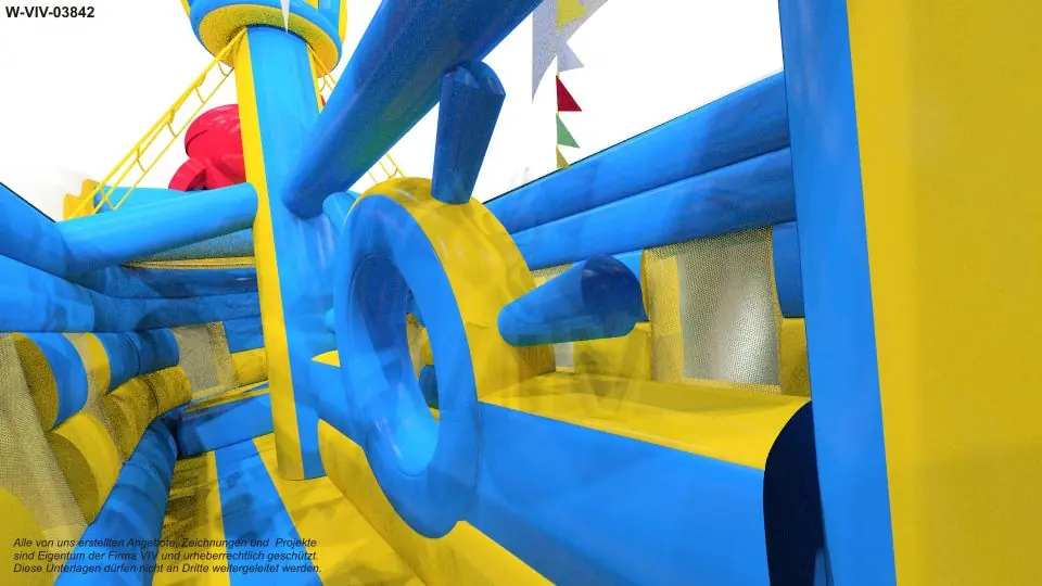 Flying Dutchman Ship - Collection Underwater World commercial inflatable ship attraction
