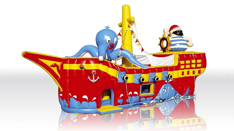 Pirate Ship STANDARD commercial inflatable ship attraction
