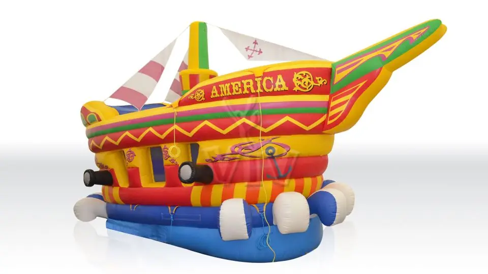 Rocking ship commercial inflatable ship attraction