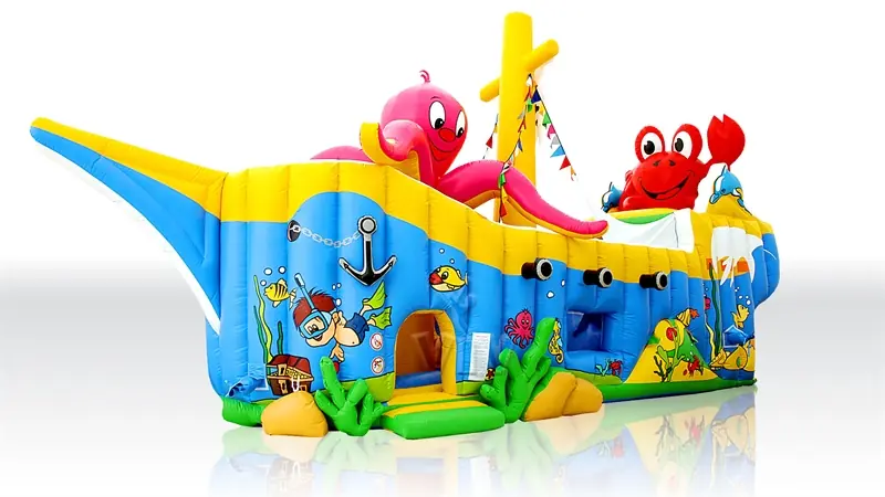 Ship Water World - Collection Underwater World commercial inflatable ship attraction