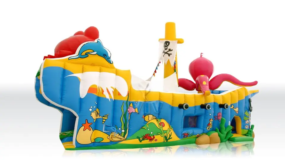 Ship Water World - Collection Underwater World commercial inflatable ship attraction