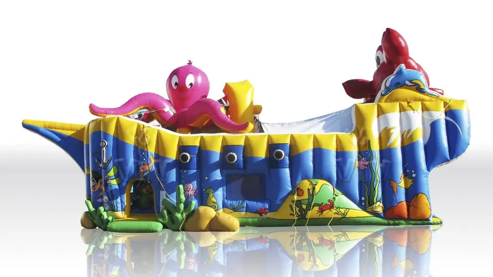 Ship Water World - Collection Underwater World commercial inflatable ship attraction
