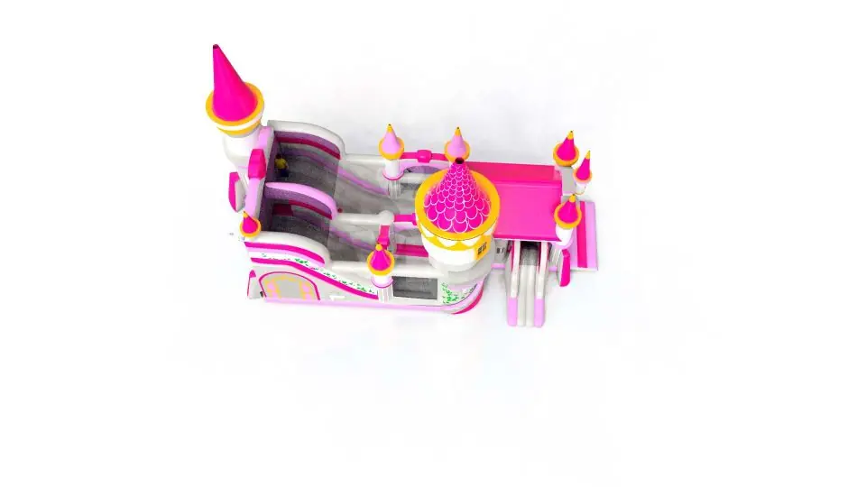 Castle with Active Center - Castle Collection commercial inflatable slide