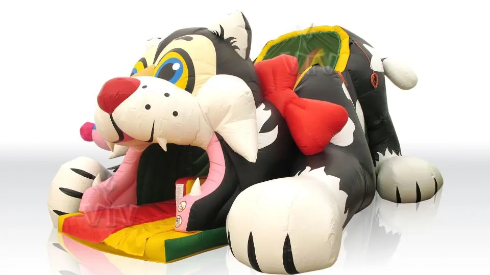 Cat commercial inflatable slide