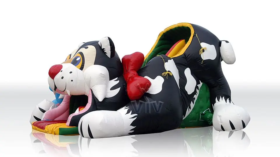 Cat commercial inflatable slide