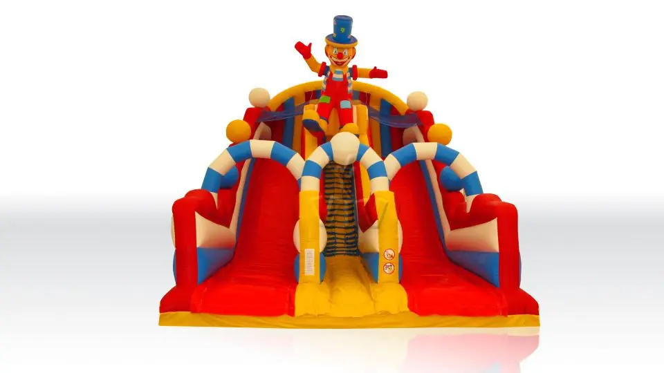 Clown Giant Professional commercial inflatable slide