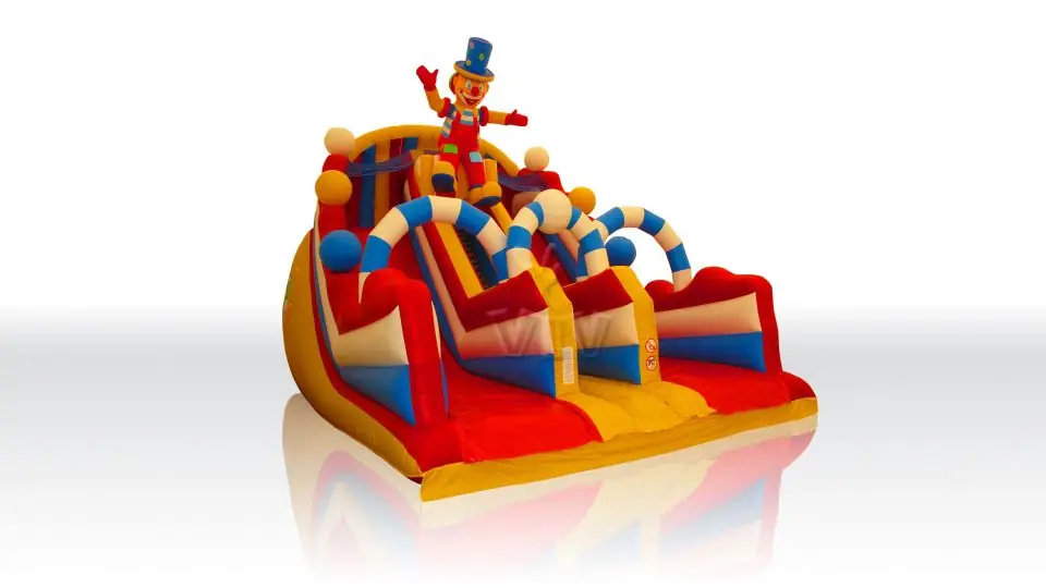 Clown Giant Professional commercial inflatable slide