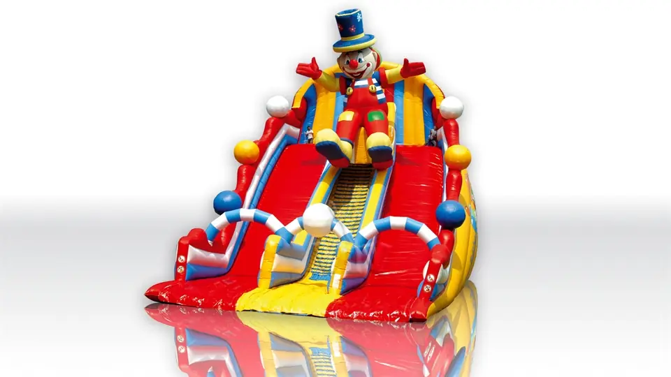 Clown SUPER Giant Professional commercial inflatable slide
