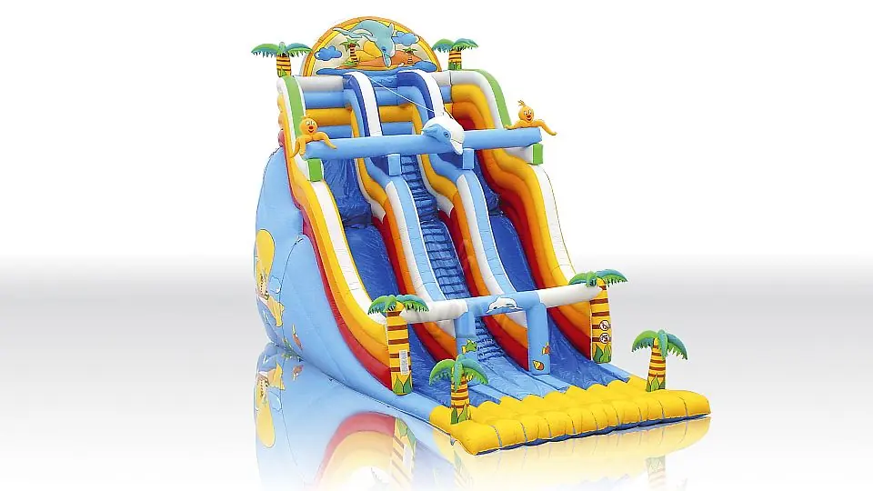 Dolphin Giant Professional commercial inflatable slide