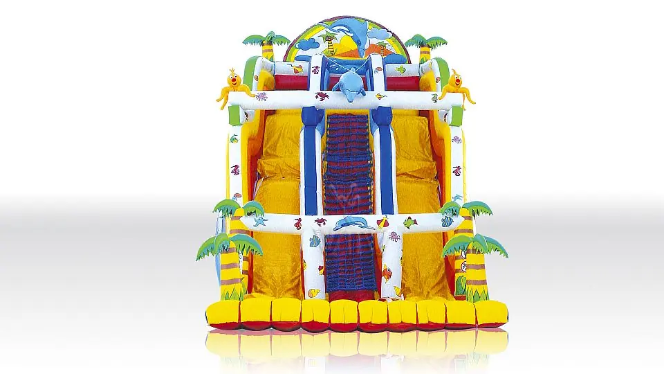 Dolphin Giant Professional commercial inflatable slide