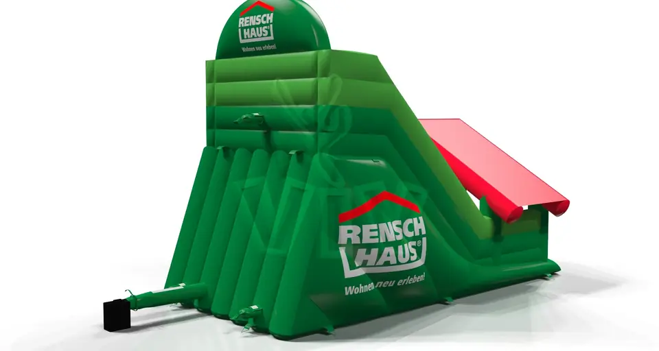 Flisak Rensch Haus digital commercial inflatable slide