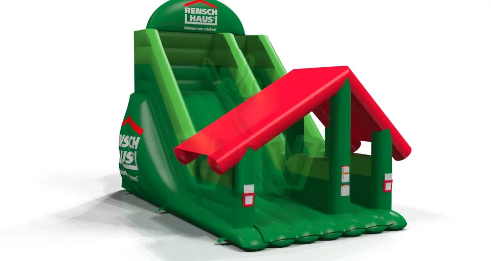 Flisak Rensch Haus digital commercial inflatable slide