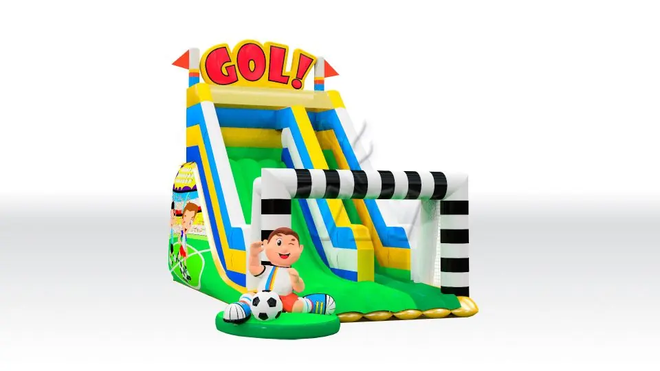 Football - Collection Football commercial inflatable slide